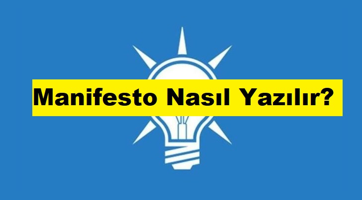 Manifesto Nasıl Yazılır